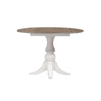 Antique White Drop Leaf Dining Set, 5-Piece, Seats 4