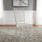 Antique White Drop Leaf Dining Set, 5-Piece, Seats 4
