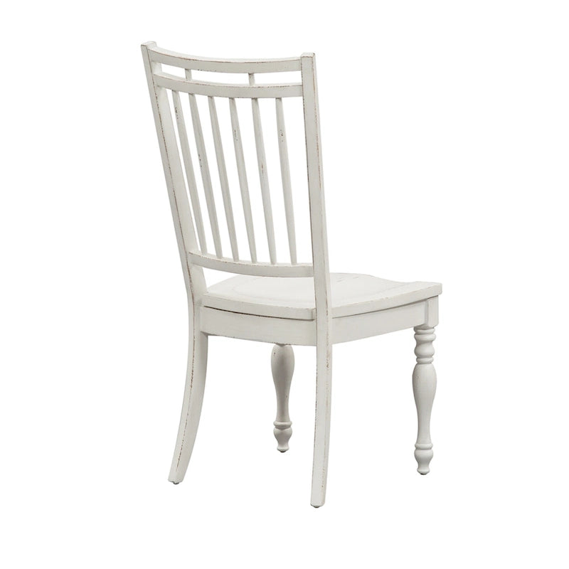 Antique White Drop Leaf Dining Set, 5-Piece, Seats 4