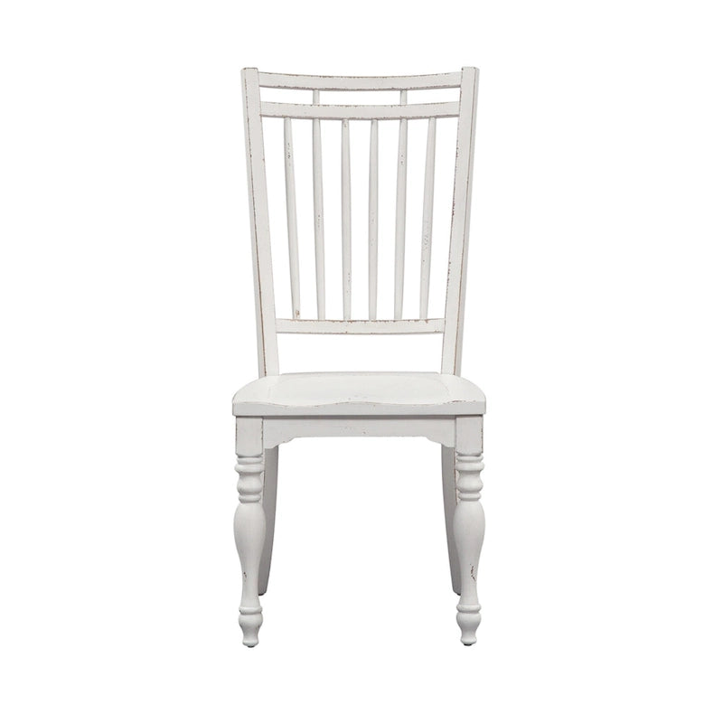 Antique White Drop Leaf Dining Set, 5-Piece, Seats 4
