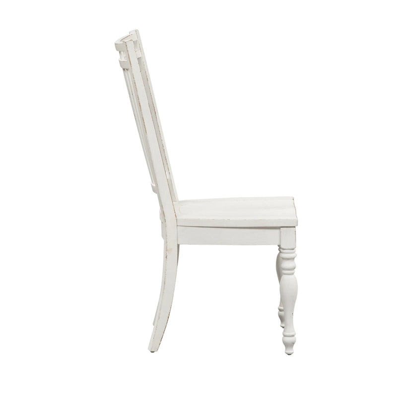 Antique White Drop Leaf Dining Set, 5-Piece, Seats 4