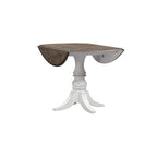 Antique White Drop Leaf Dining Set, 5-Piece, Seats 4