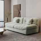 Pink / Grey / Beige Velvet Loveseat Sofa – 2-Seater