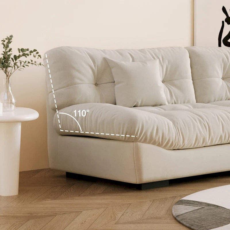 Pink / Grey / Beige Velvet Loveseat Sofa – 2-Seater