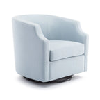 Multi-Color Swivel Glider Barrel Chair, Single Seat