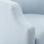 Multi-Color Swivel Glider Barrel Chair, Single Seat