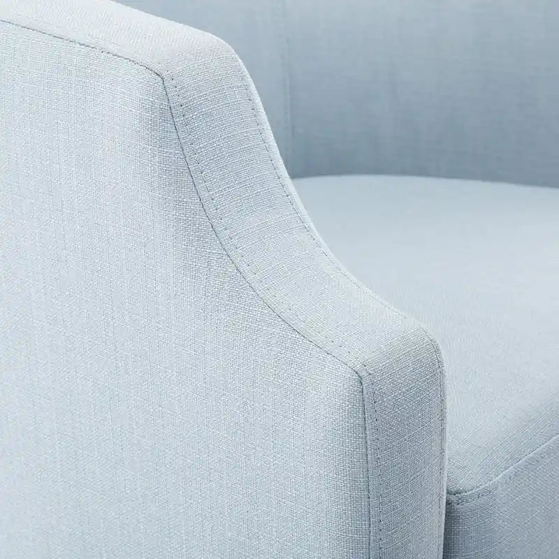 Multi-Color Swivel Glider Barrel Chair, Single Seat