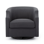 Multi-Color Swivel Glider Barrel Chair, Single Seat