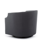 Multi-Color Swivel Glider Barrel Chair, Single Seat