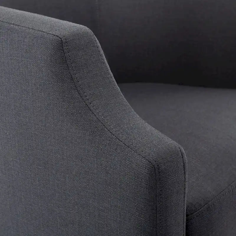 Multi-Color Swivel Glider Barrel Chair, Single Seat