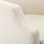 Multi-Color Swivel Glider Barrel Chair, Single Seat