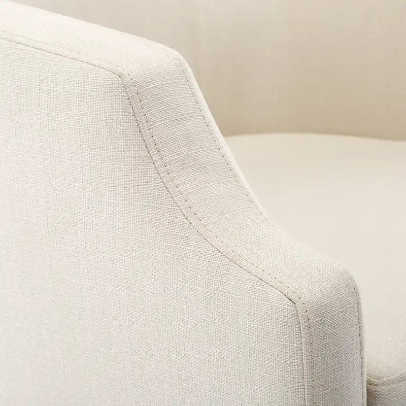 Multi-Color Swivel Glider Barrel Chair, Single Seat