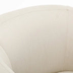 Multi-Color Swivel Glider Barrel Chair, Single Seat