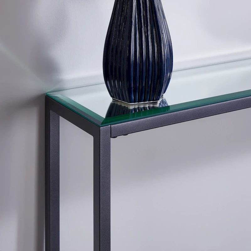 Multi-Color Glam Narrow Console Table