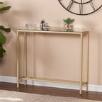 Multi-Color Glam Narrow Console Table
