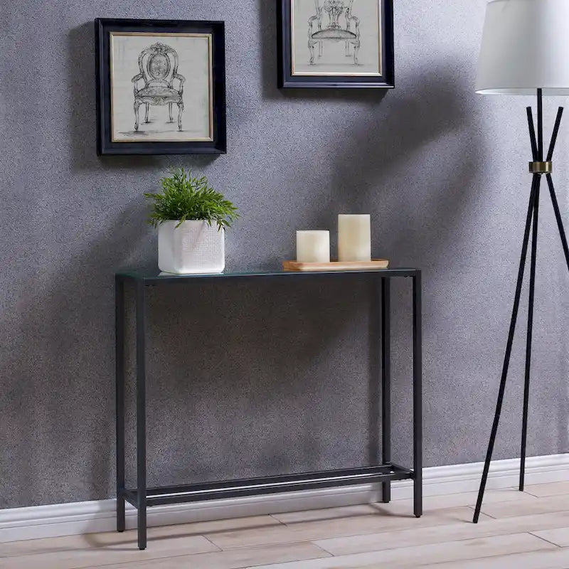Multi-Color Glam Narrow Console Table