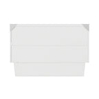 White / Espresso / Grey Queen Murphy Bed Chest with Storage & USB Charger