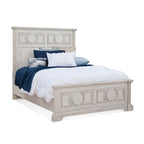 Antique White 6-Piece King Bedroom Set, Farmhouse Style