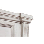 Antique White 6-Piece King Bedroom Set, Farmhouse Style