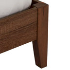 Grey / White / Cherry Bookcase Queen Platform Bed with USB Ports – 1-Person