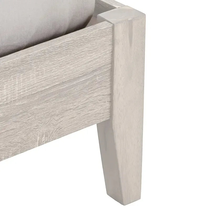 Grey / White / Cherry Bookcase Queen Platform Bed with USB Ports – 1-Person