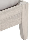 Grey / White / Cherry Bookcase Queen Platform Bed with USB Ports – 1-Person