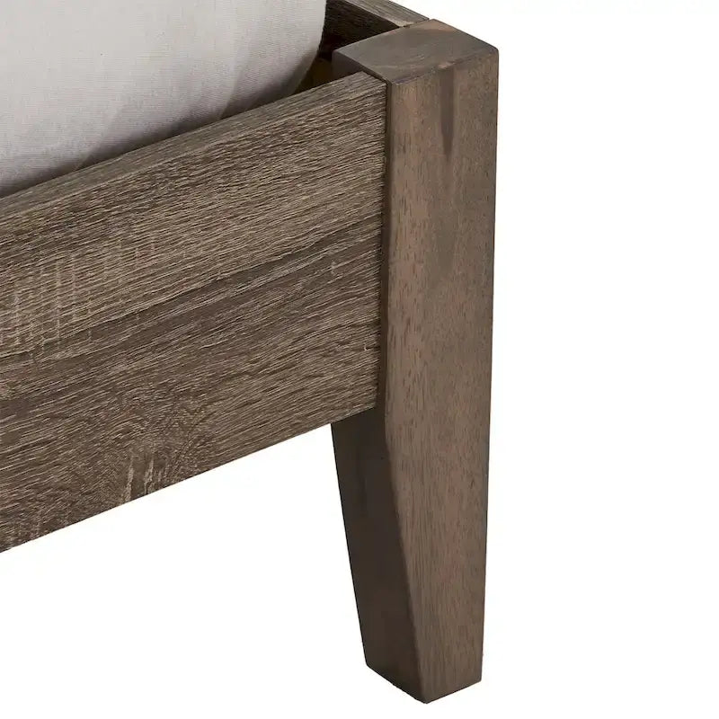 Grey / White / Cherry Bookcase Queen Platform Bed with USB Ports – 1-Person