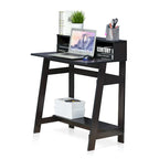 Black / Espresso / Dark Walnut A-Frame Computer Desk, Single