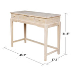 Solid Hardwood Vanity Tables