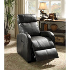 Power Lift Recliner Chair, Single Seat, Brown / Red
