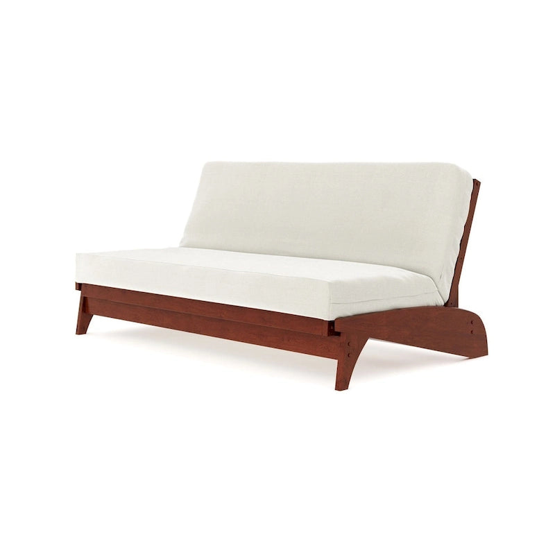 Oak / Cherry / Espresso / Grey Queen Futon Frame, 2-Person Sleeper Sofa