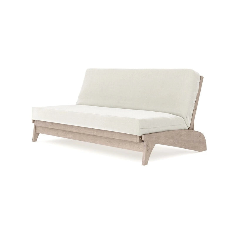 Oak / Cherry / Espresso / Grey Queen Futon Frame, 2-Person Sleeper Sofa