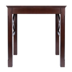 Cappuccino Solid Wood 3-Piece Nesting Side Tables with X Cross Design