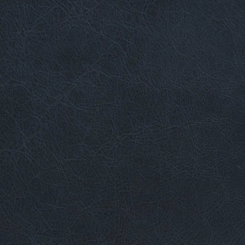Leather Daybed Sofa – Midnight Blue / Cognac Tan / Onyx Black, Seats 1