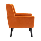 Velvet Upholstered Accent Chair, Single Seat – 14 Colors