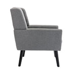 Velvet Upholstered Accent Chair, Single Seat – 14 Colors