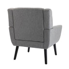 Velvet Upholstered Accent Chair, Single Seat – 14 Colors