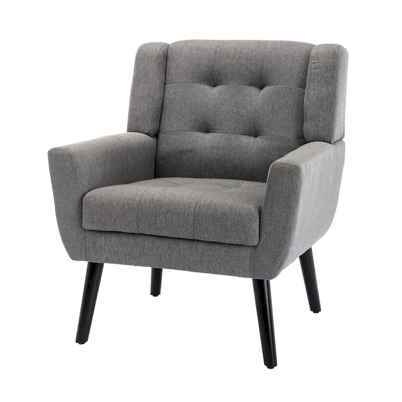 Velvet Upholstered Accent Chair, Single Seat – 14 Colors