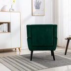 Velvet Upholstered Accent Chair, Single Seat – 14 Colors