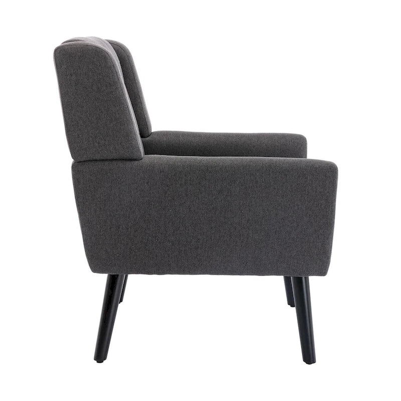 Velvet Upholstered Accent Chair, Single Seat – 14 Colors