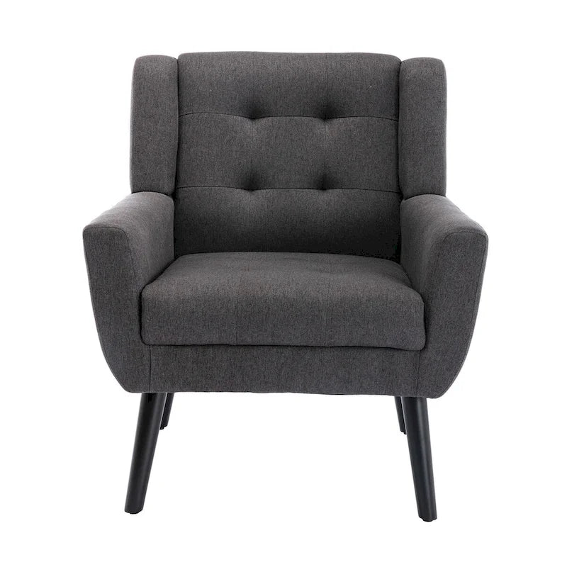 Velvet Upholstered Accent Chair, Single Seat – 14 Colors