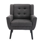 Velvet Upholstered Accent Chair, Single Seat – 14 Colors
