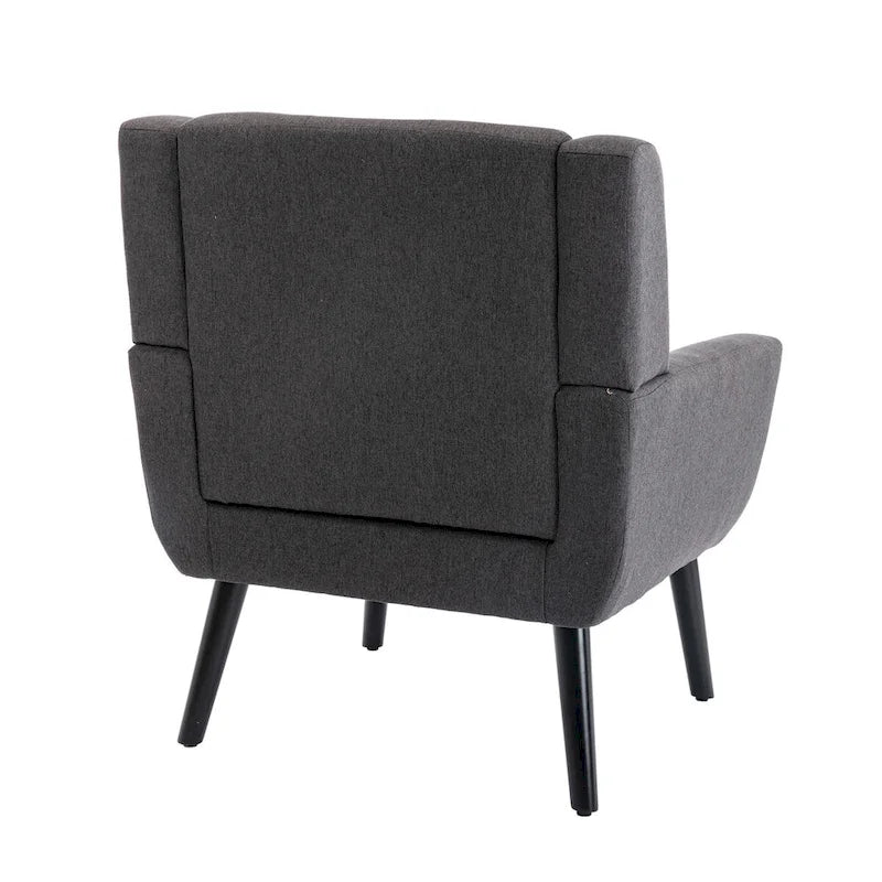 Velvet Upholstered Accent Chair, Single Seat – 14 Colors