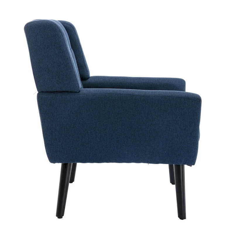 Velvet Upholstered Accent Chair, Single Seat – 14 Colors