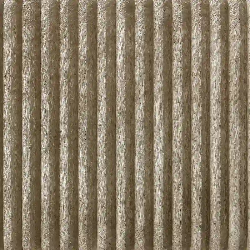 Corduroy Velvet 3-Seater Sofa, Mid-Century Style