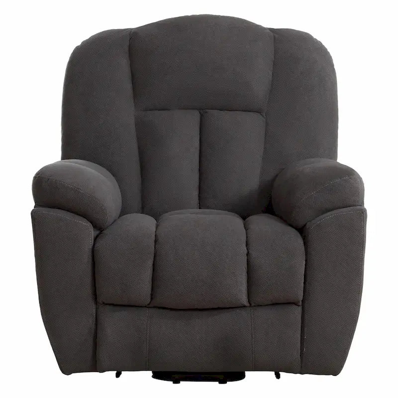 Beige / Grey Power Lift Recliner Chair with Heat & Massage – 1-Person