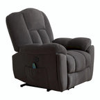 Beige / Grey Power Lift Recliner Chair with Heat & Massage – 1-Person