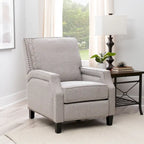 Coconut Push-Back Recliner, Upholstered, Single Seat