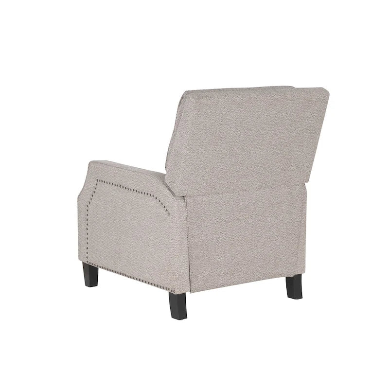 Coconut Push-Back Recliner, Upholstered, Single Seat