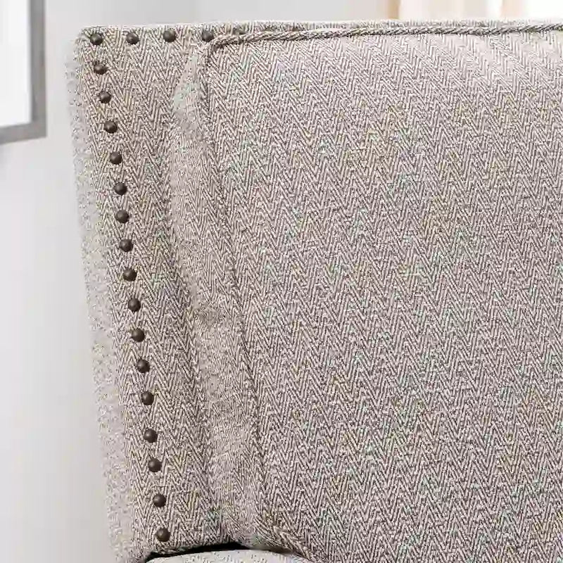 Coconut Push-Back Recliner, Upholstered, Single Seat